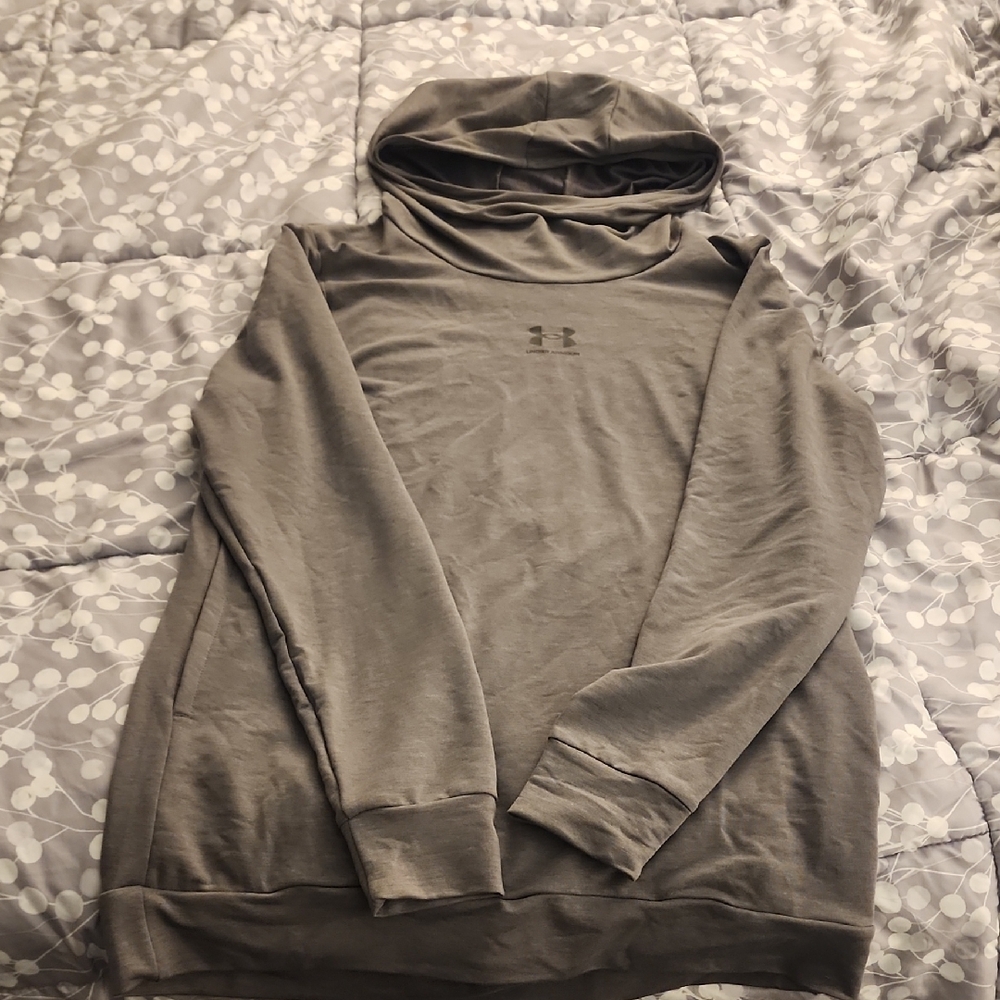 Under Armour Gray Pullover Hoodie